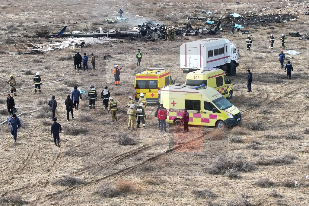 Kazahstan Avionsku nesreću u Aktauu preživelo 25 osoba Tanjug