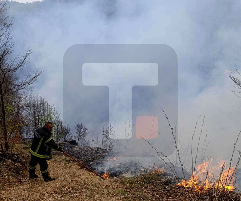Pripadnici SVS angažovani na gašenju požara u Trgovištu,Tutinu,Lebanu,Prijepolju