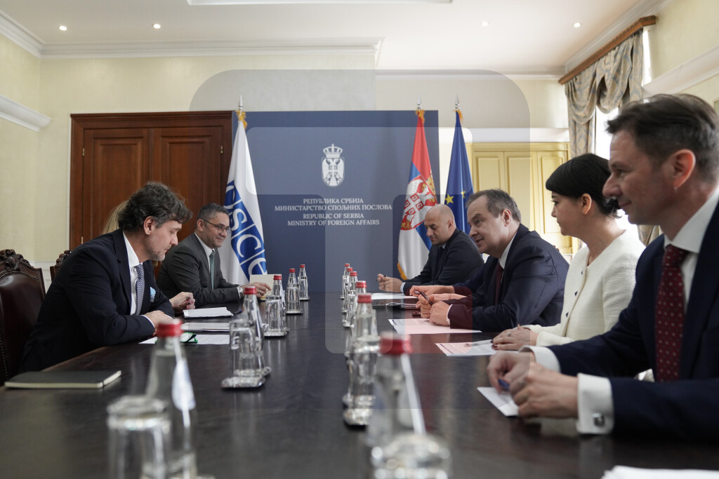 Sastanak ministra Dačića sa dirtektorom ODIHIR-a Mekačijem