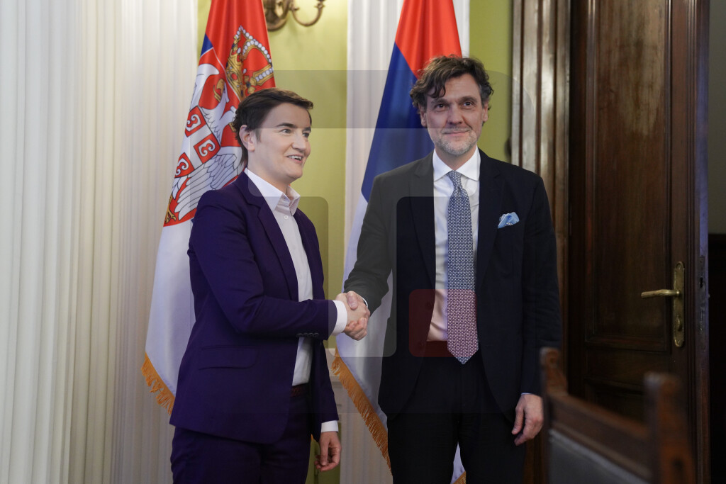 Sastanak predsednice Narodne skupštine Srbije Brnabić sa Mateom Mekačijem