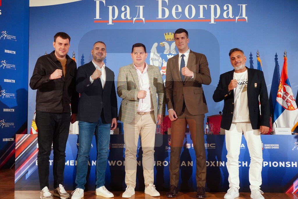 Кonferencija za medije uoči početka Evropskog prvenstva u boksu