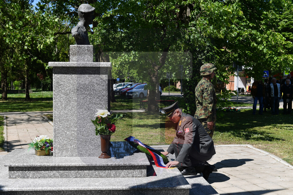 Delegacija MO i VS položila venac na spomenik palom borcu sa Košara Tiboru Cerni