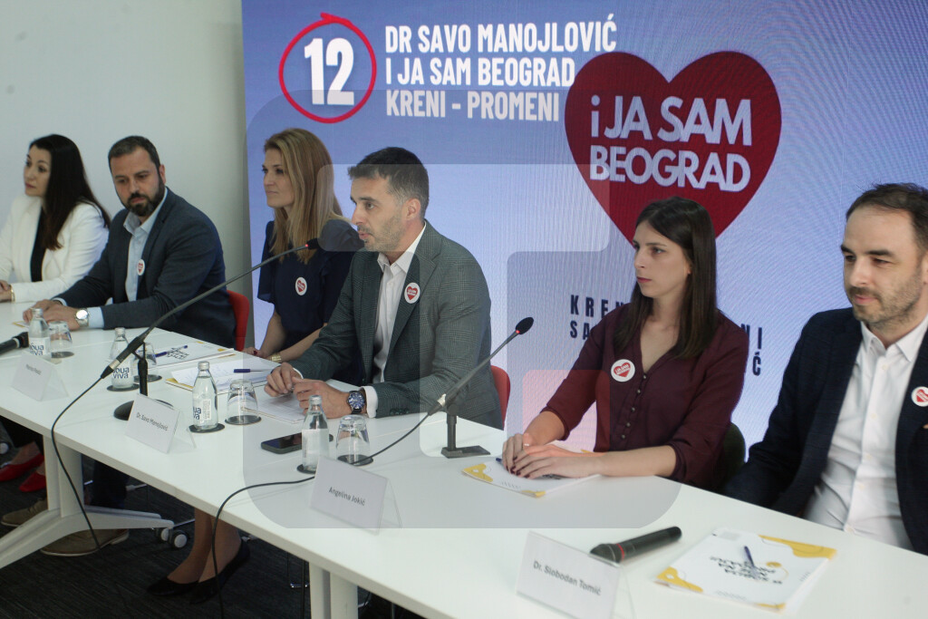 Savo Manojlović predstavio svoj tim i program za Beograd