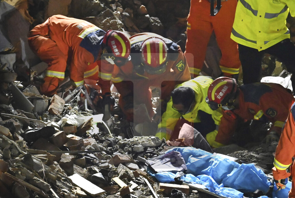 Srušio se deo zgrade u Kini, četiri osobe poginule, dete teško povređeno