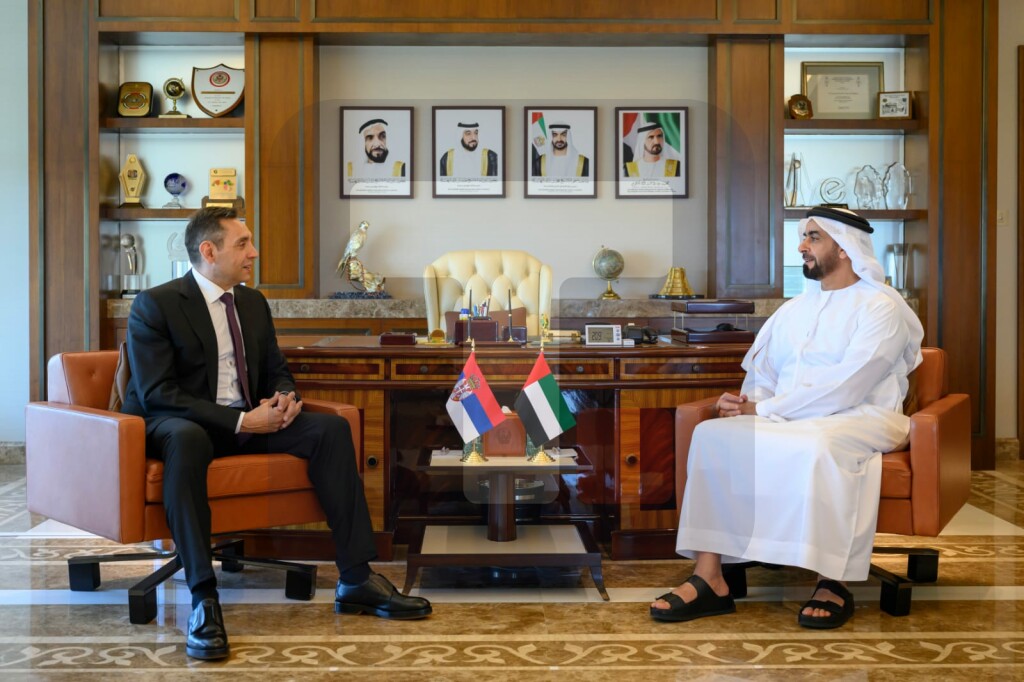 Vulin sa potpredsednikom Vlade UAE i ministrom unutrašnjih poslova