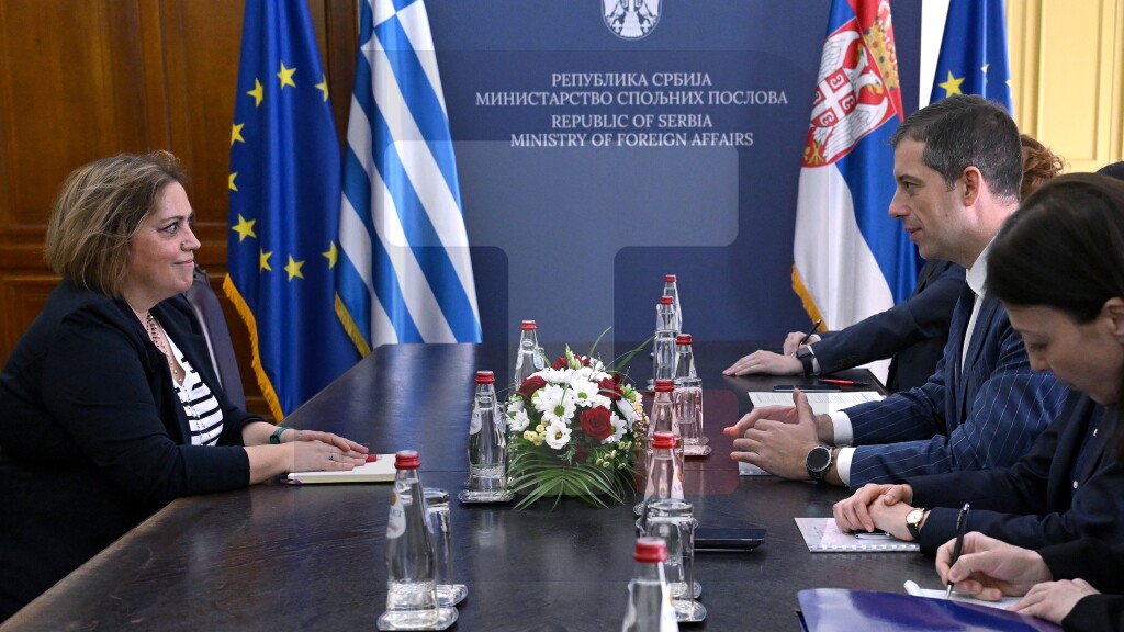 Đurić se sastao sa ambasadorkom Grčke