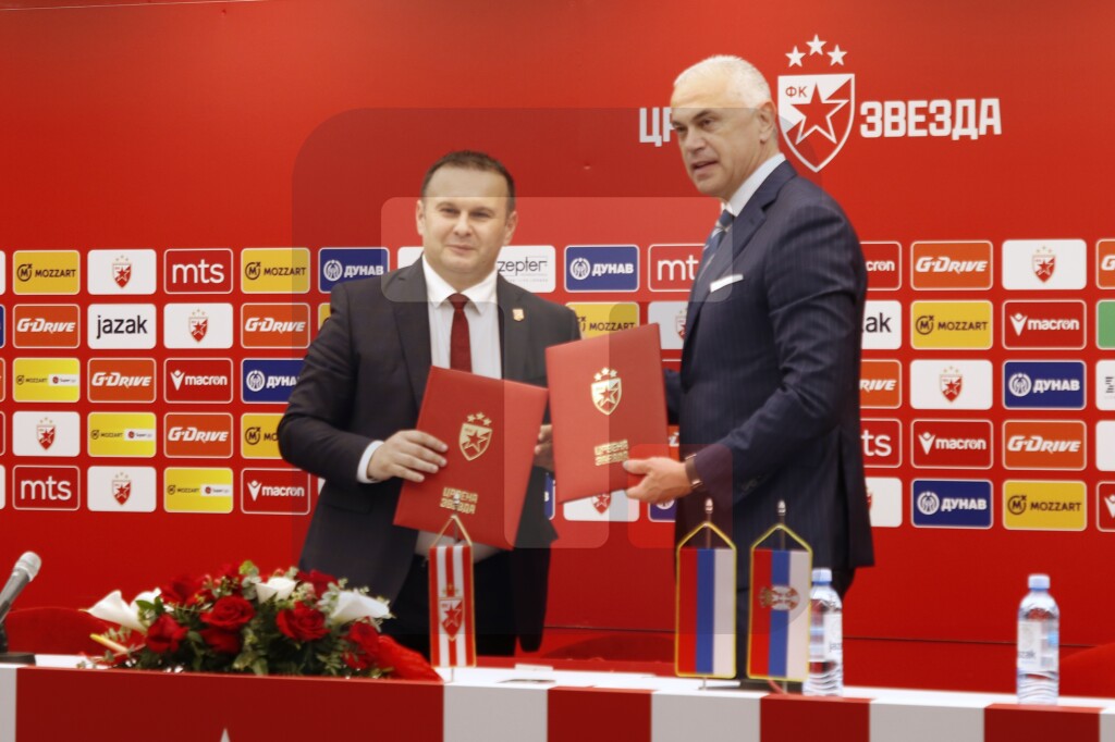 Fudbalski klubovi Crvena zvezda i Slavija potpisali sporazum o saradnji