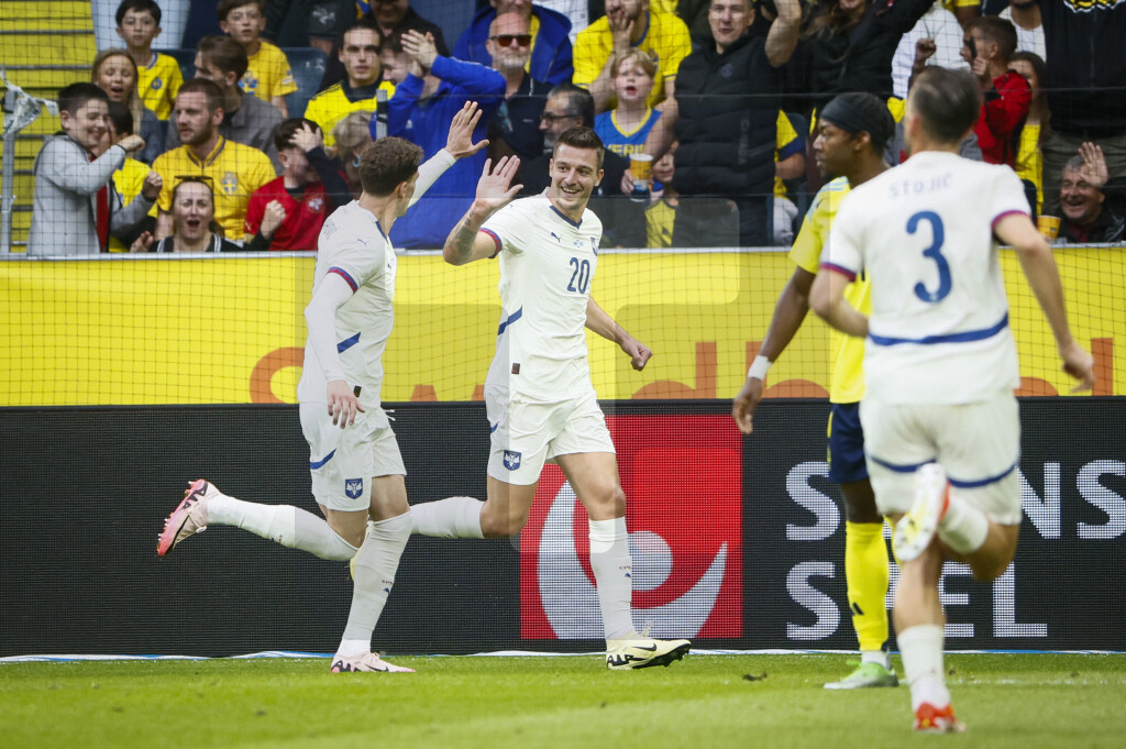 EURO može da počne, ubedljiv trijumf fudbalera Srbije protiv Švedske u Stokholmu