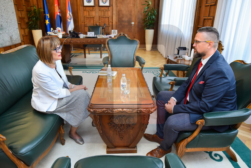 Predsednica Gojković primila predsednika Skupštine AP Vojvodine Balinta Juhasa