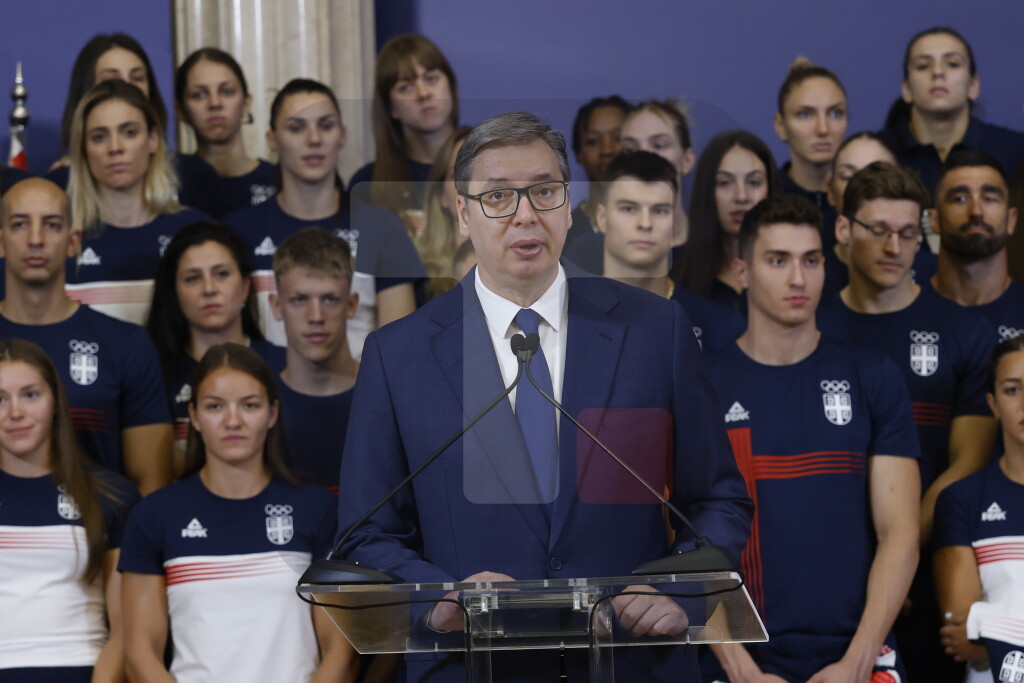 Vučić sa olimpijcima: Nema veće časti nego da učinite nešto lepo za svoju zemlju