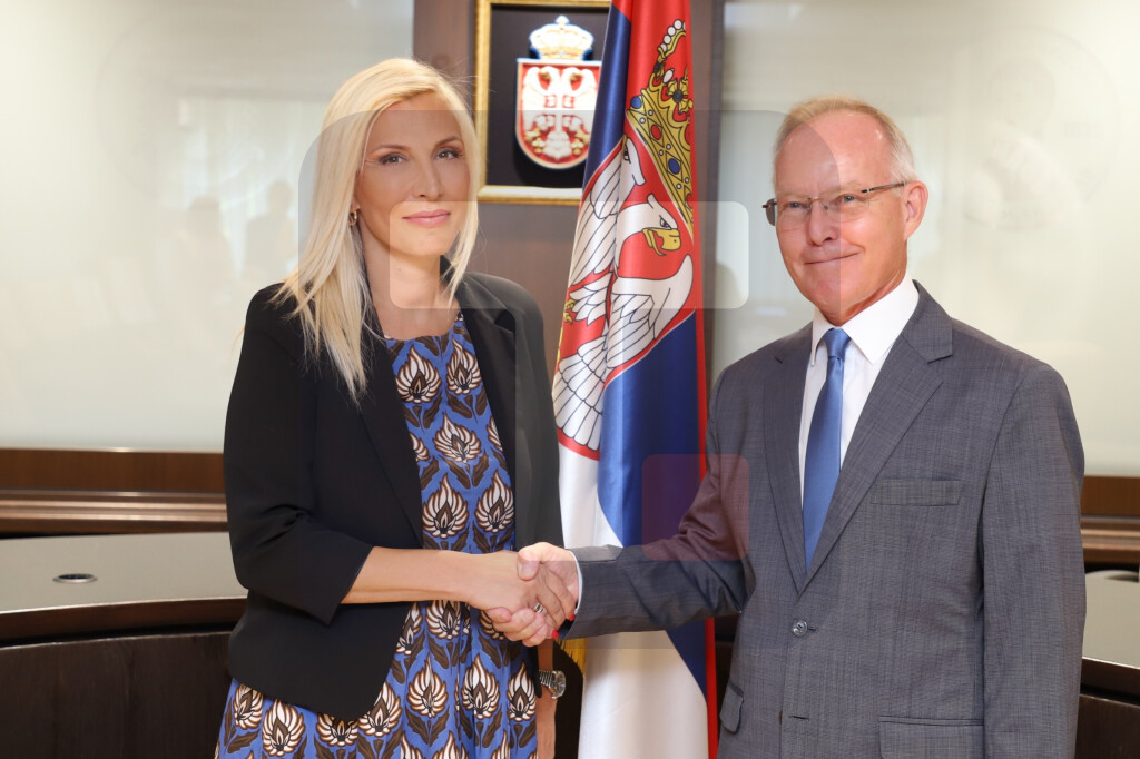 Popović sa šefom Misije OEBS-a u Srbiji: Postignut izuzetan uspeh u oblasti pravosuđa