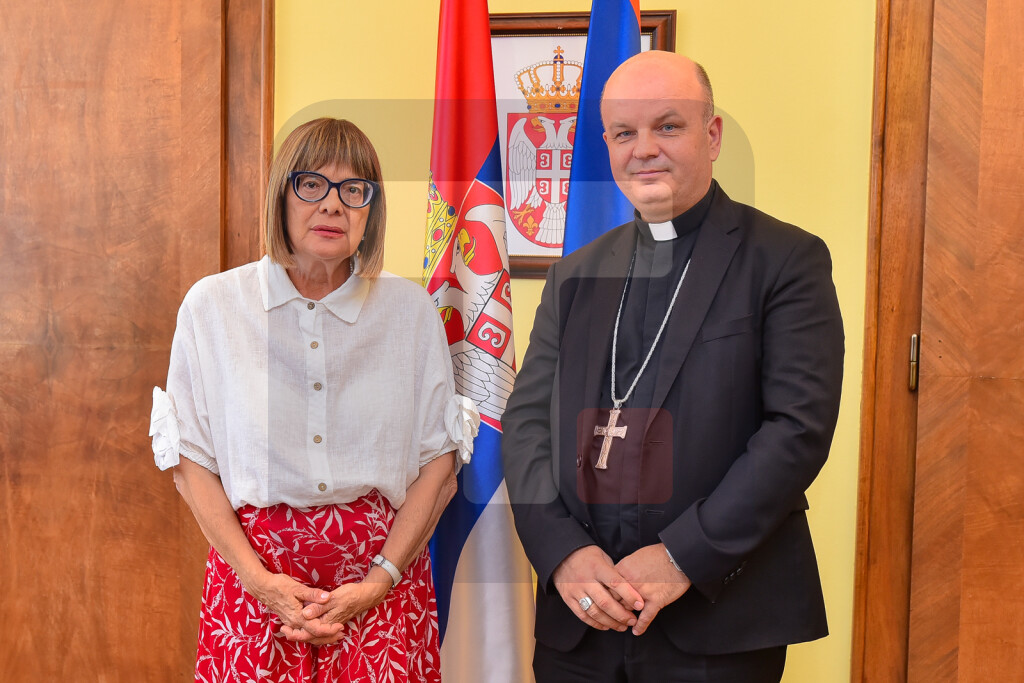 Gojković sa sremskim biskupom o očuvanju verske i kulturne baštine