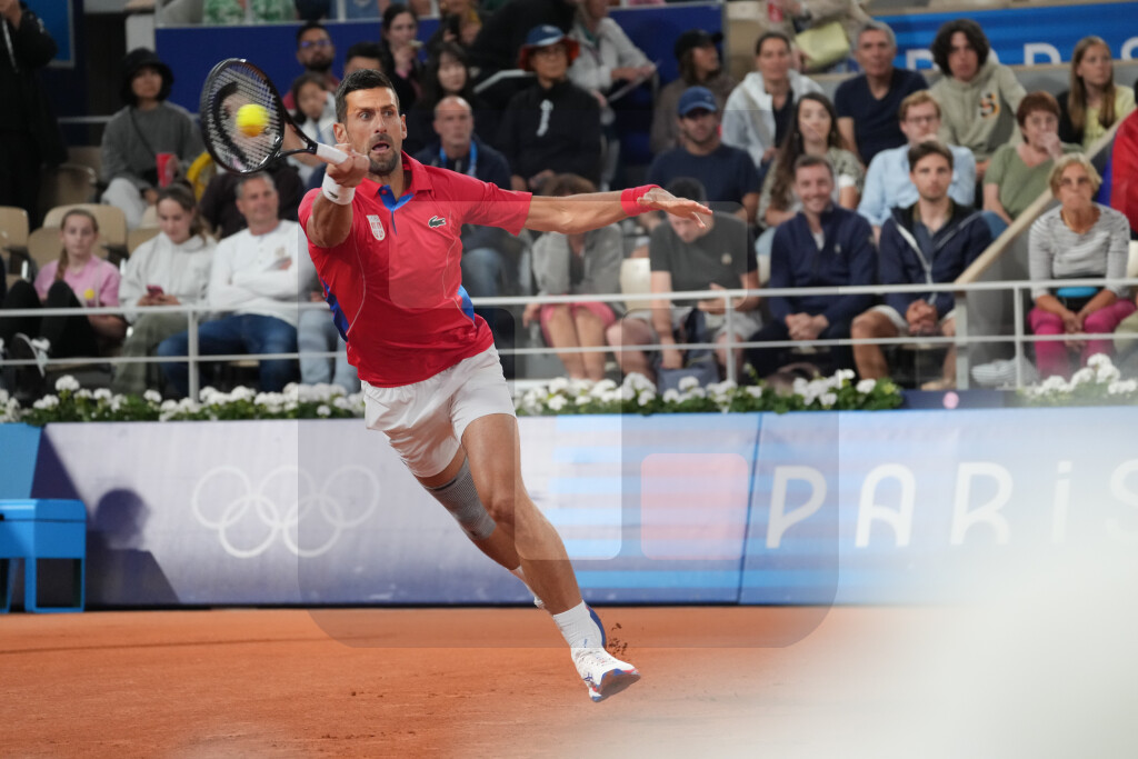 Novak Đoković igra u prvom kolu teniskog turnira na OI u Parizu