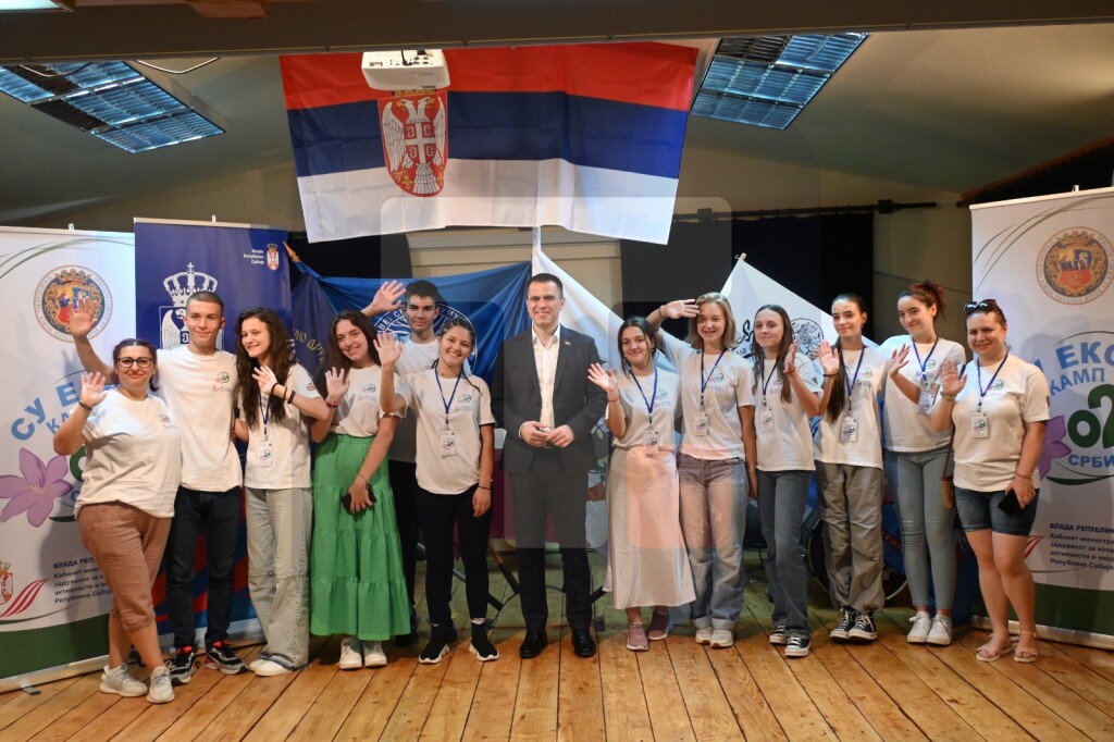 Milićević u Subotici otvorio ekološko - obrazovni kamp na kom učestvuje 103 mališana