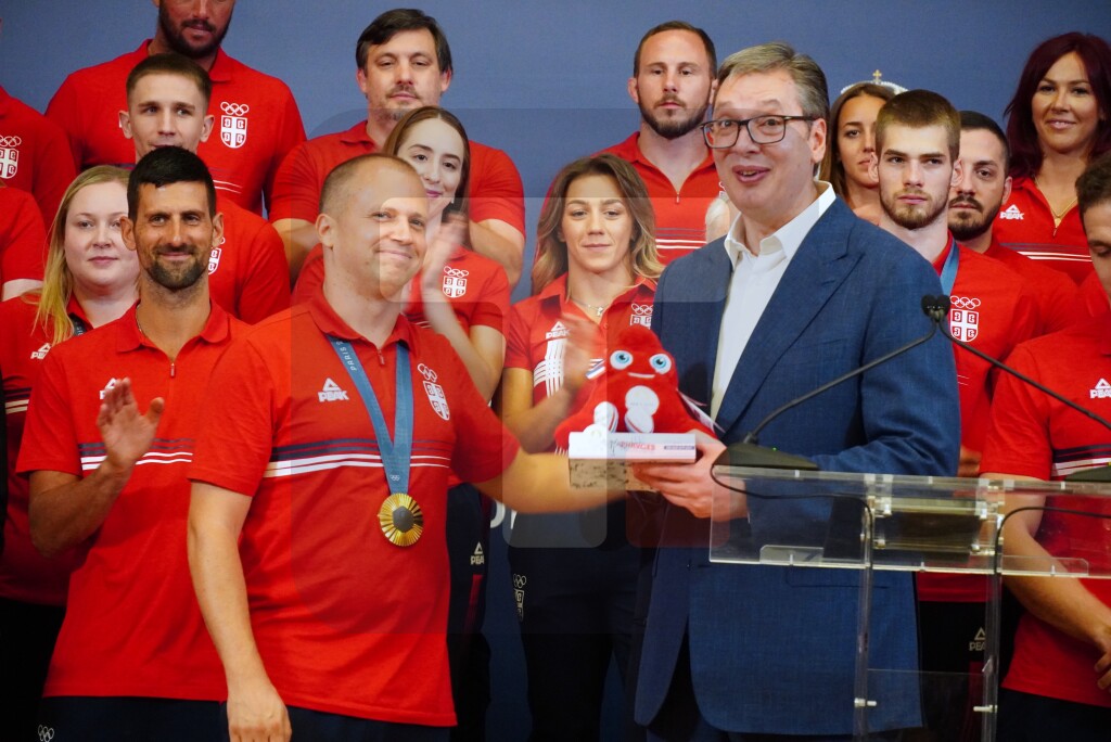 Vučić sa učesnicima Olimpijskih igara i članovima njihovih stručnih štabova