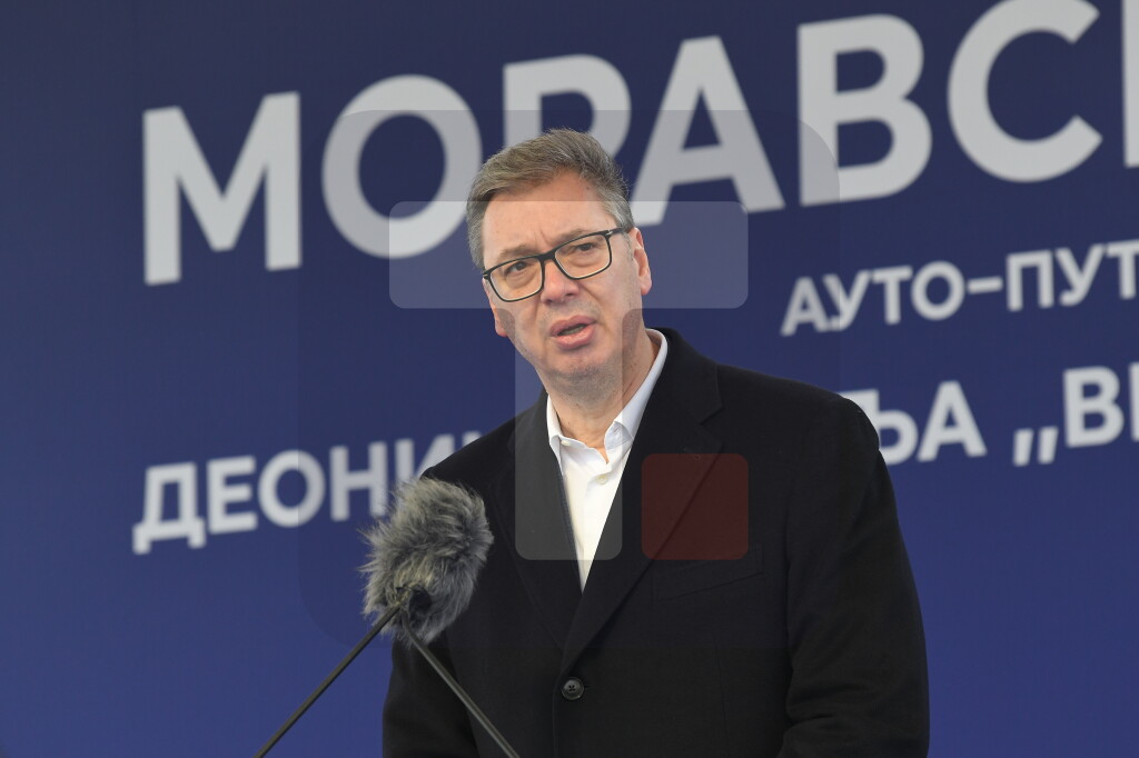 Vučić: Nazire se kraj Moravskog koridora, možemo da uradimo sve kad smo ujedinjeni