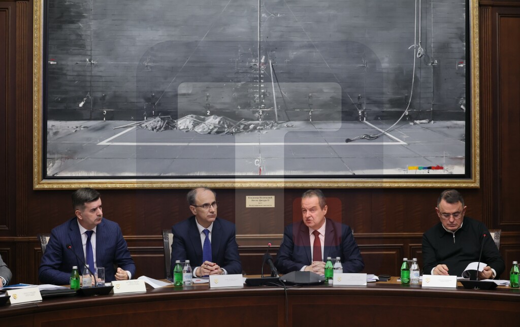 Macut i Dačić na sednici Tela za koordinaciju poslova bezbednosti saobraćaja na putevima