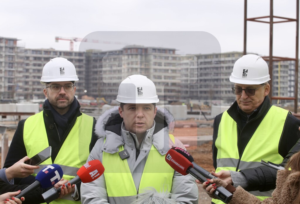Jerinić na gradilištu Ekspa: Sedam novih saobraćajnih linija za potrebu izložbe