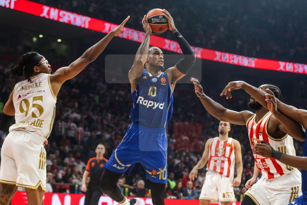 Košarkaši Crvene zvezde dočekali ekipu Makabija u utakmici 27. kola Evrolige
