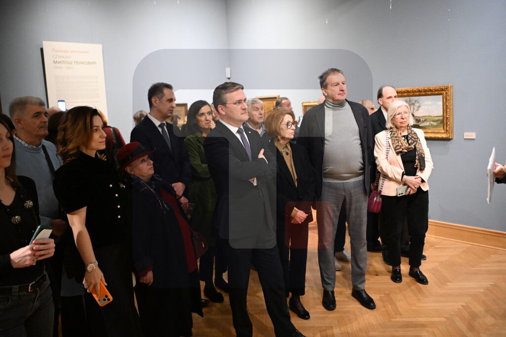 Selaković povodom Sretenja otvorio izložba slika Miloš Tenkovića u Narodno muzeju