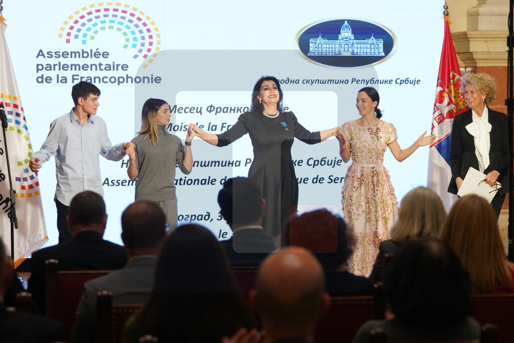 Prijem povodom obeležavanja Meseca Frankofonije, orden Jadranki Jovanović