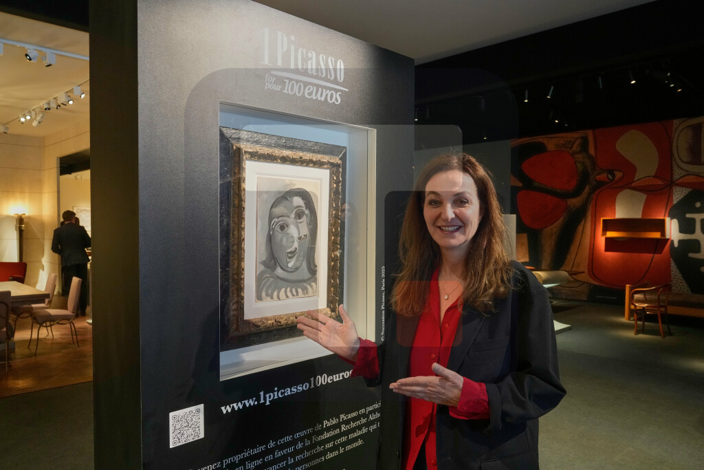 Slika Pabla Pikasa na humanitarnoj lutriji u Parizu