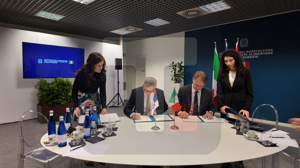 Glamočić potpisao Memorandum o razumevanju sa resornim ministarstvom Italije