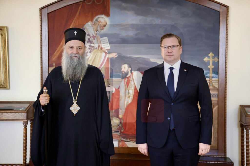Kokanović i patrijarh Porfirije razgovarali o očuvanju svetinja i imovine SPC