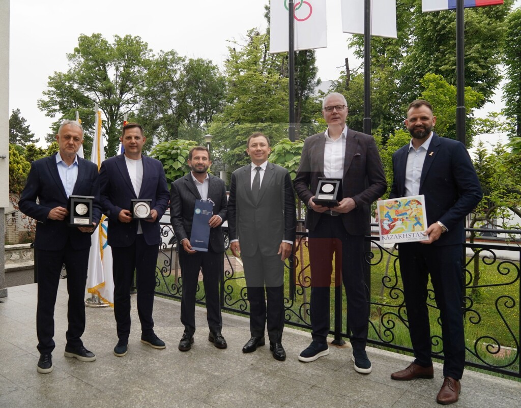 Tomašević ugostio predsednika OK Kazahstana i prvog čoveka World Boxing-a Golovkina