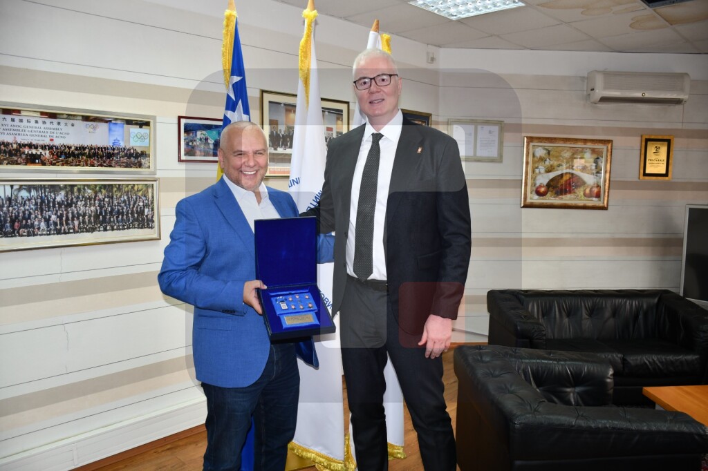 Predsednik Olimpijskog komiteta Srbije Tomašević posetio OK Bosne i Hercegovine