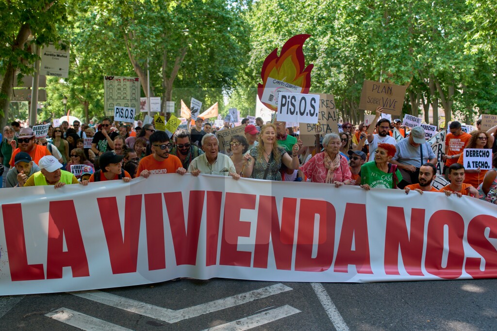 Hiljade ljudi protestovalo u Madridu zbog visokih cena stanovanja