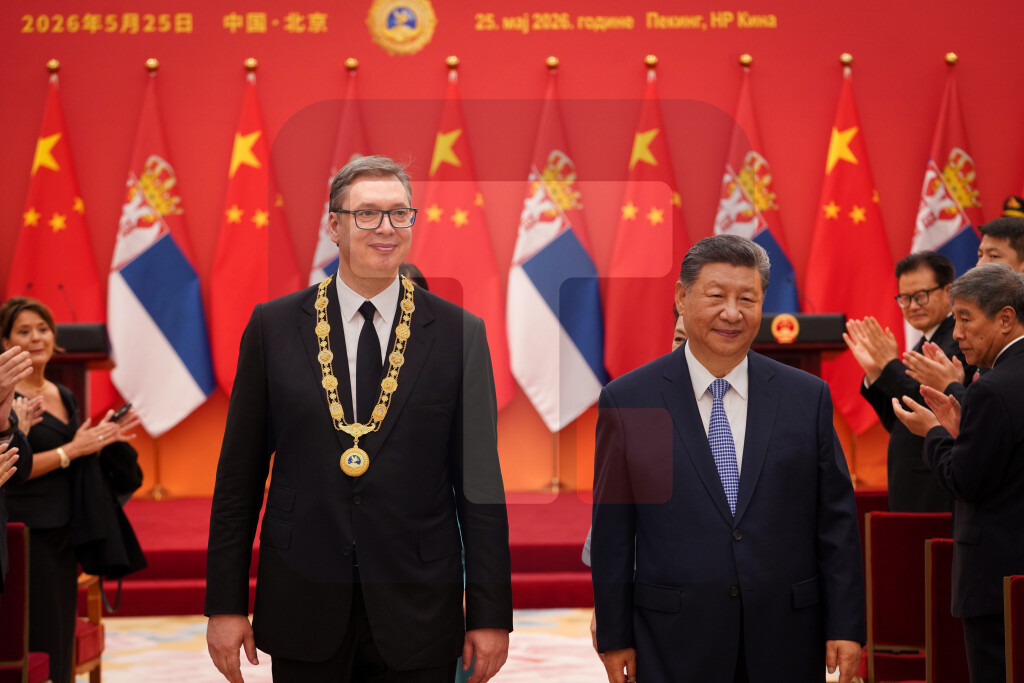 Si Đinping odlikovao predsednika Vučića Ordenom prijateljstva