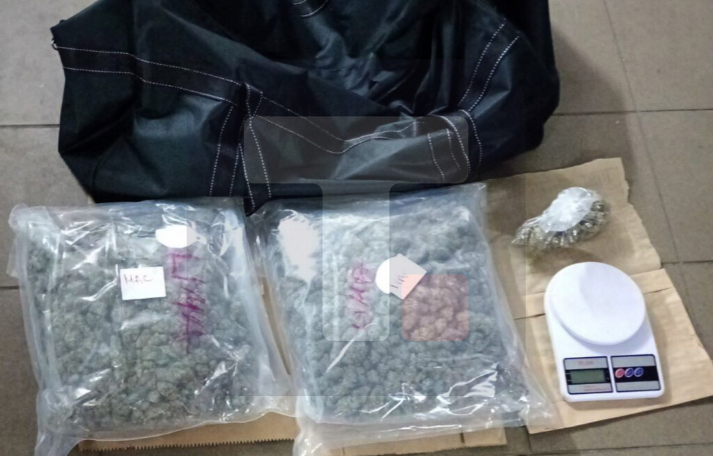 Na Novom Beogradu uhapšen mladić, zaplenjeno 2 kg marihuane