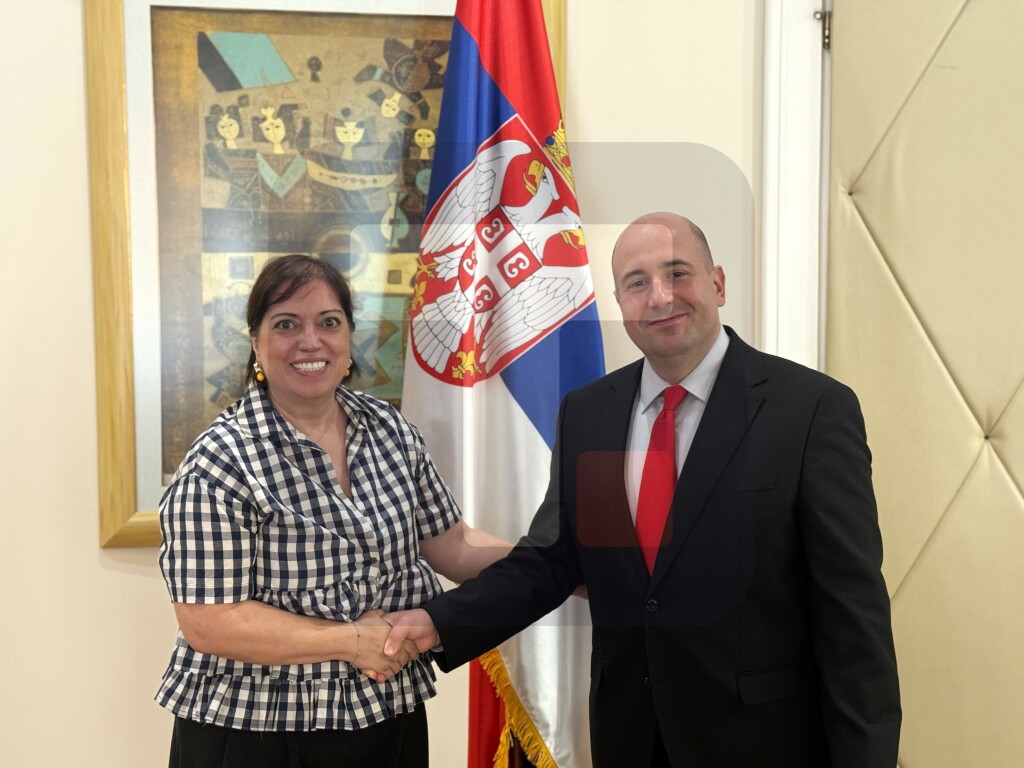 Kozarev sa ambasadorkom Grčke Marijom Levanti