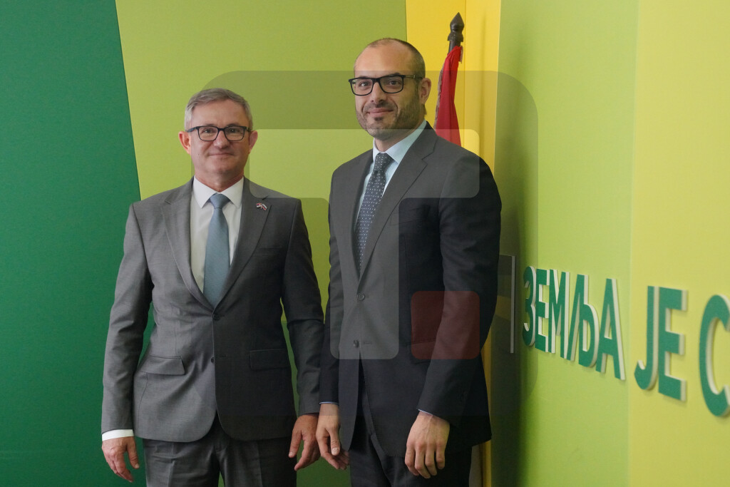 Glamočić sa ambasadorom Slovenije u Srbiji: Nove investicije i snažnija saradnja