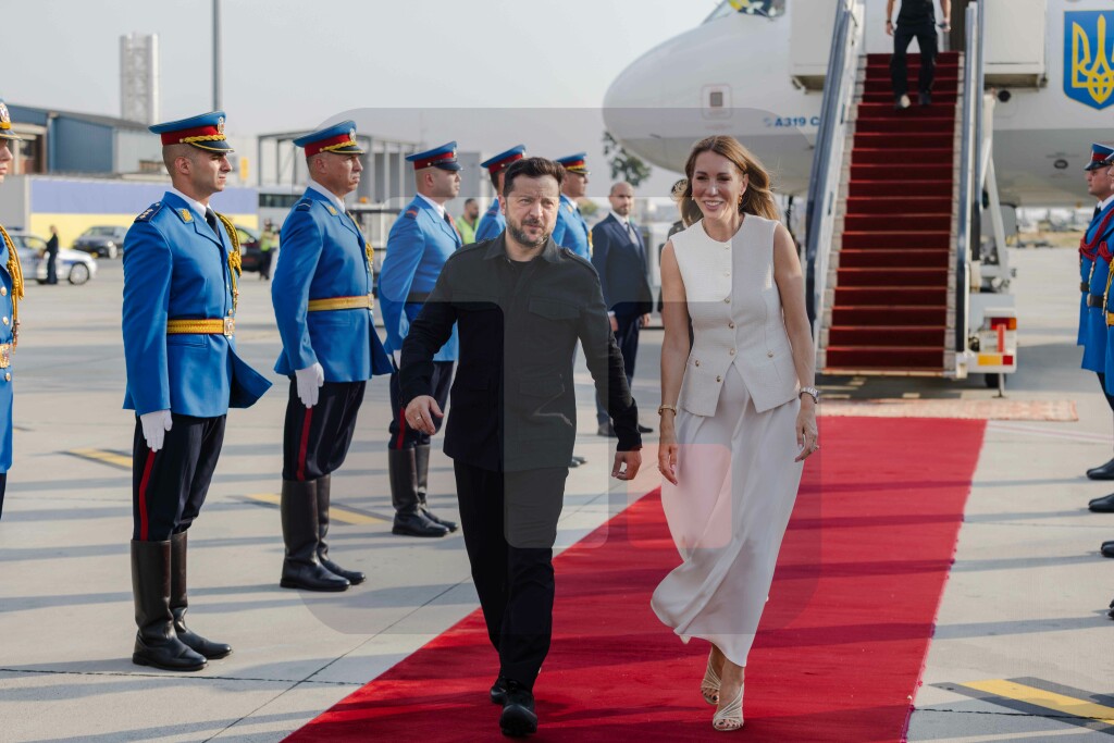 Zelenski stigao u Srbiju, dočekala ga Dubravka Đedović Handanović