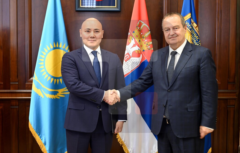 MUP:Dačić sa ministrom spoljnih poslova Kazahstanha o unapređenju saradnje dve zemlje