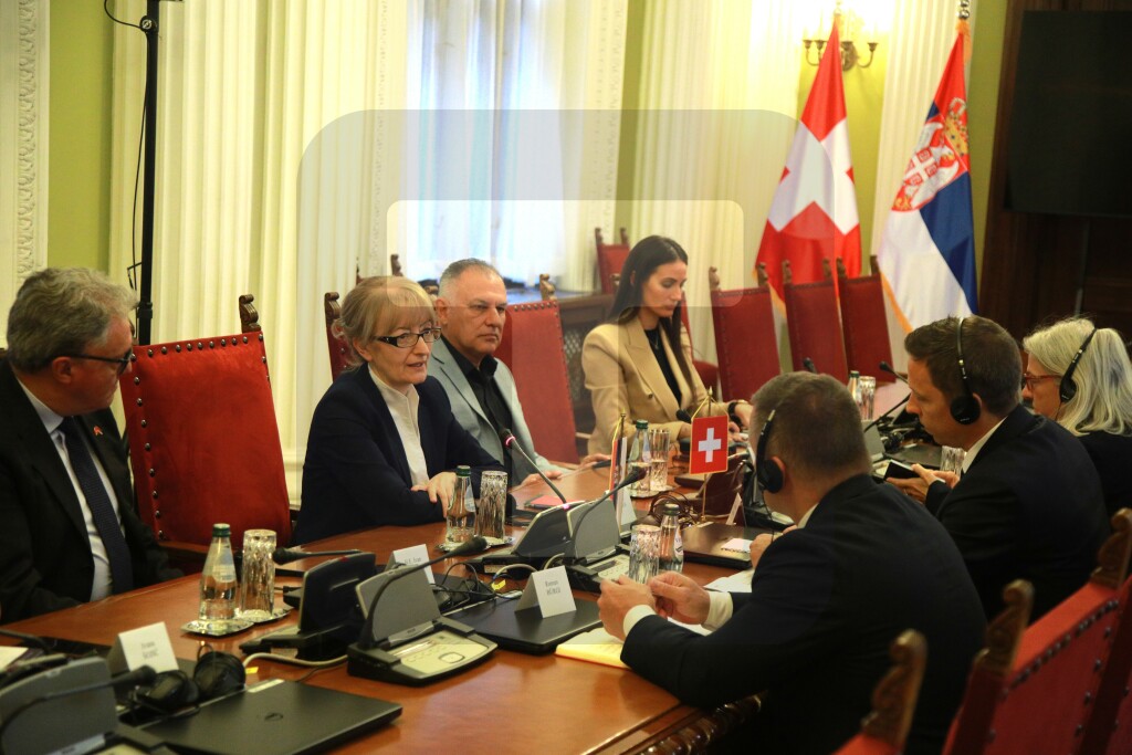 Raguš razgovarala sa delegacijom Poslaničke grupe prijateljstva Švajcarska - Srbija