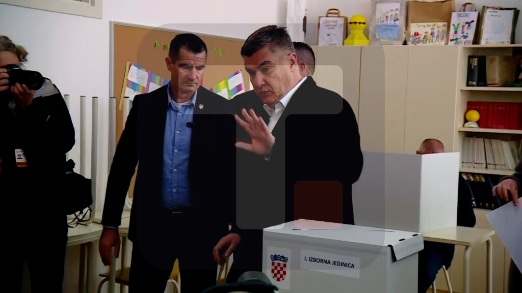 Milanović glasao na parlamentarnim izborima u Hrvatskoj