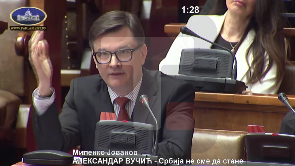Jovanov: Prisustvo opozicije u Skupštini dokaz da nije bilo krađe na izborima