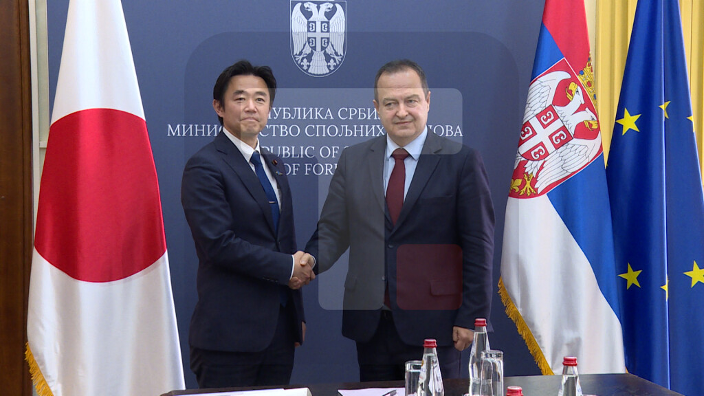 Sastanak Dačića sa parlamentarnim zamenikom ministra inostranih poslova Japana Jasuši Hosakom