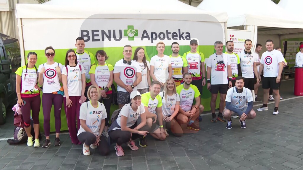 Na Beogradskom maratonu za BELhospice trči i 80 zaposlenih kompanije ASEE