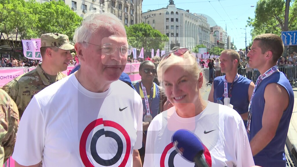 Ambasador Hil trčao Trku zadovoljstva: Sport je diplomatija koja zbližava ljude