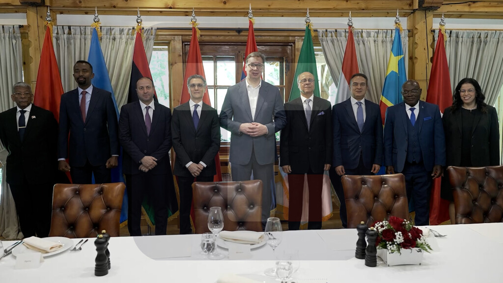 Vučić sa ambasadorima Afrike