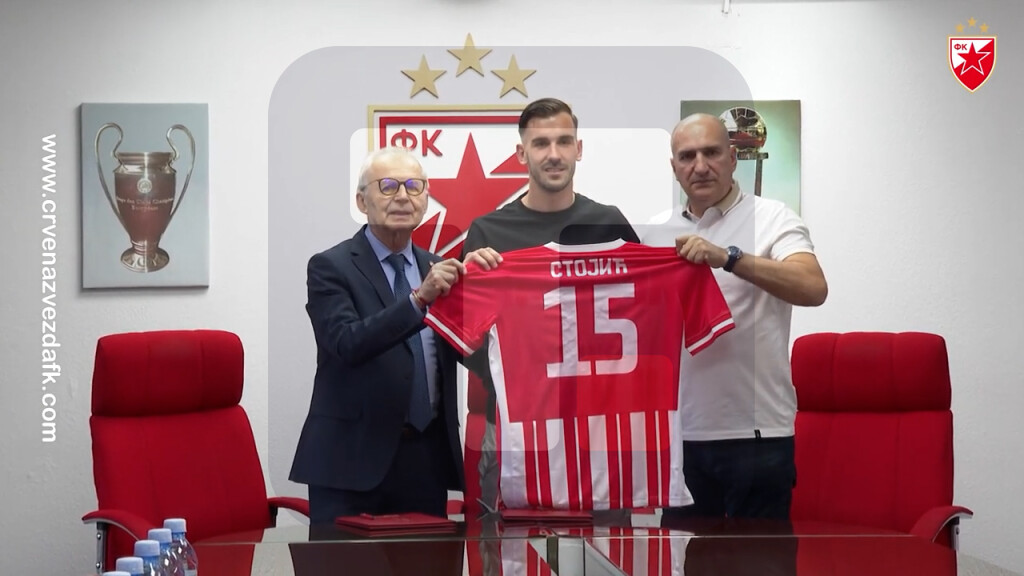 Reprezentativac Srbije Nemanja Stojić potpisao trogodišnji ugovor sa Crvenom zvezdom