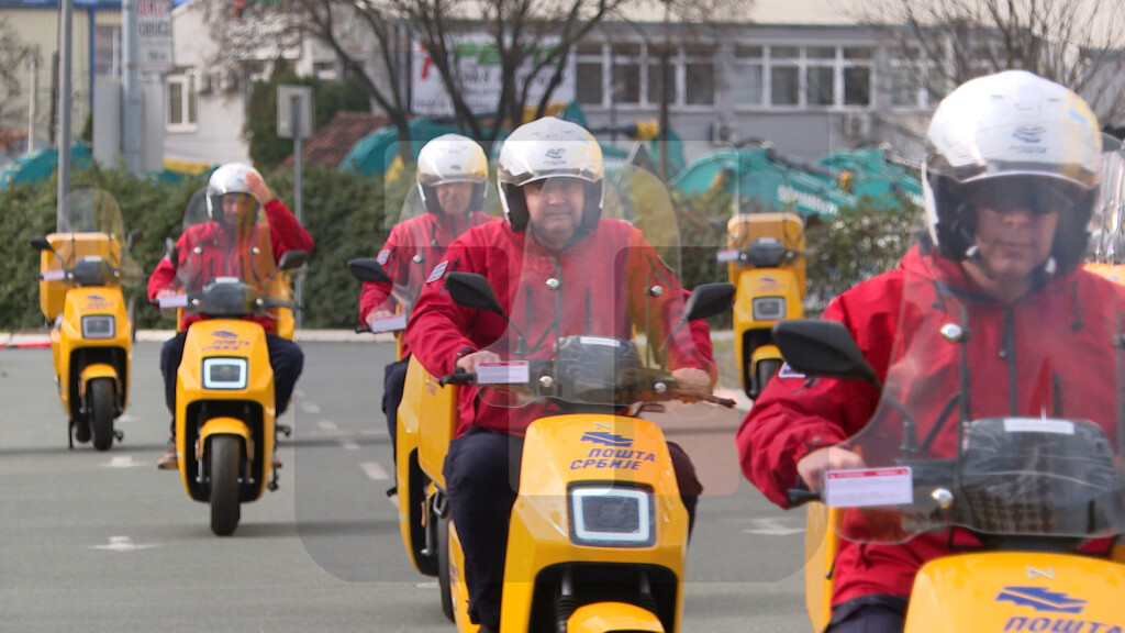 Pošta Srbije investirala 128 mln dinara u nabavku 216 električnih mopeda za dostavu