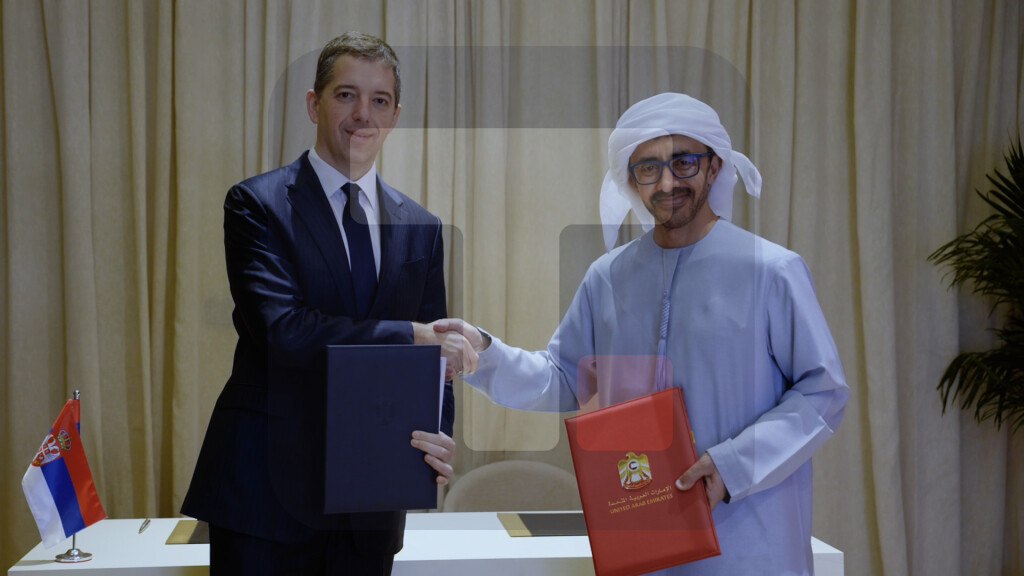 Đurić sa Al Nahjanom o jačanju strateškog partnerstva Srbije i UAE