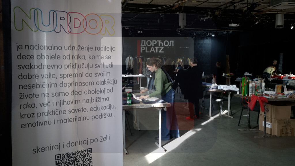 NURDOR organizovao novogodišnji bazar za podršku deci oboleloj od raka