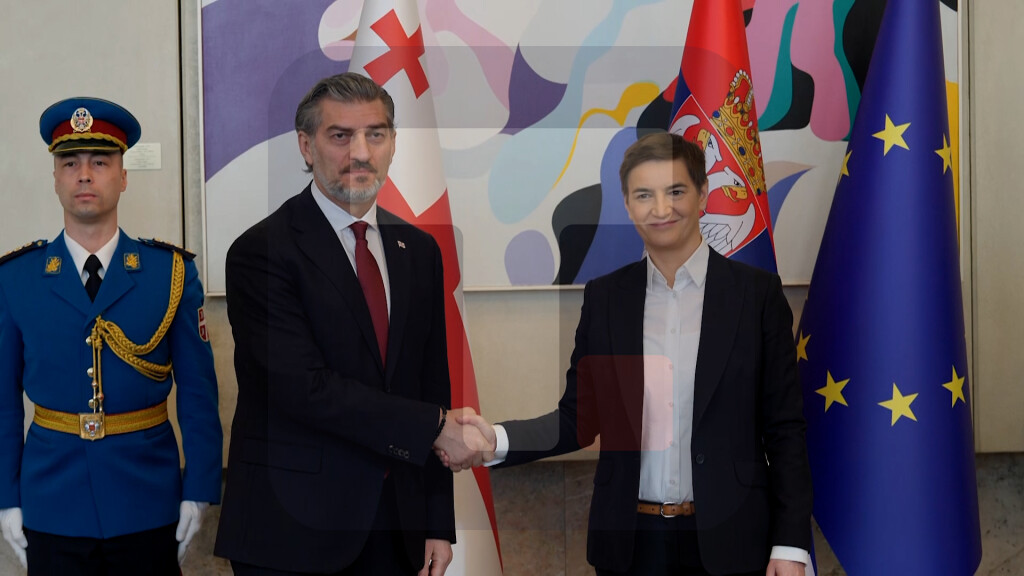 Sastanak Brnabić sa  predsednikom Gruzije Mihailom Kavelašvilijem