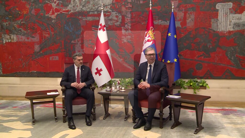 Vučić se sastao sa Kavelašvilijem, sledi plenarni sastanak delegacija Srbije i Gruzije